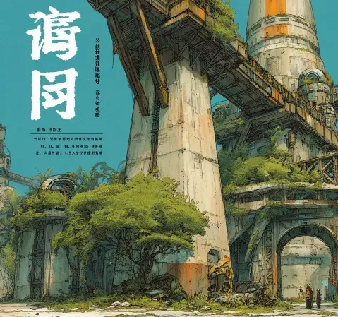 科幻星海题材的星际航行场景封面